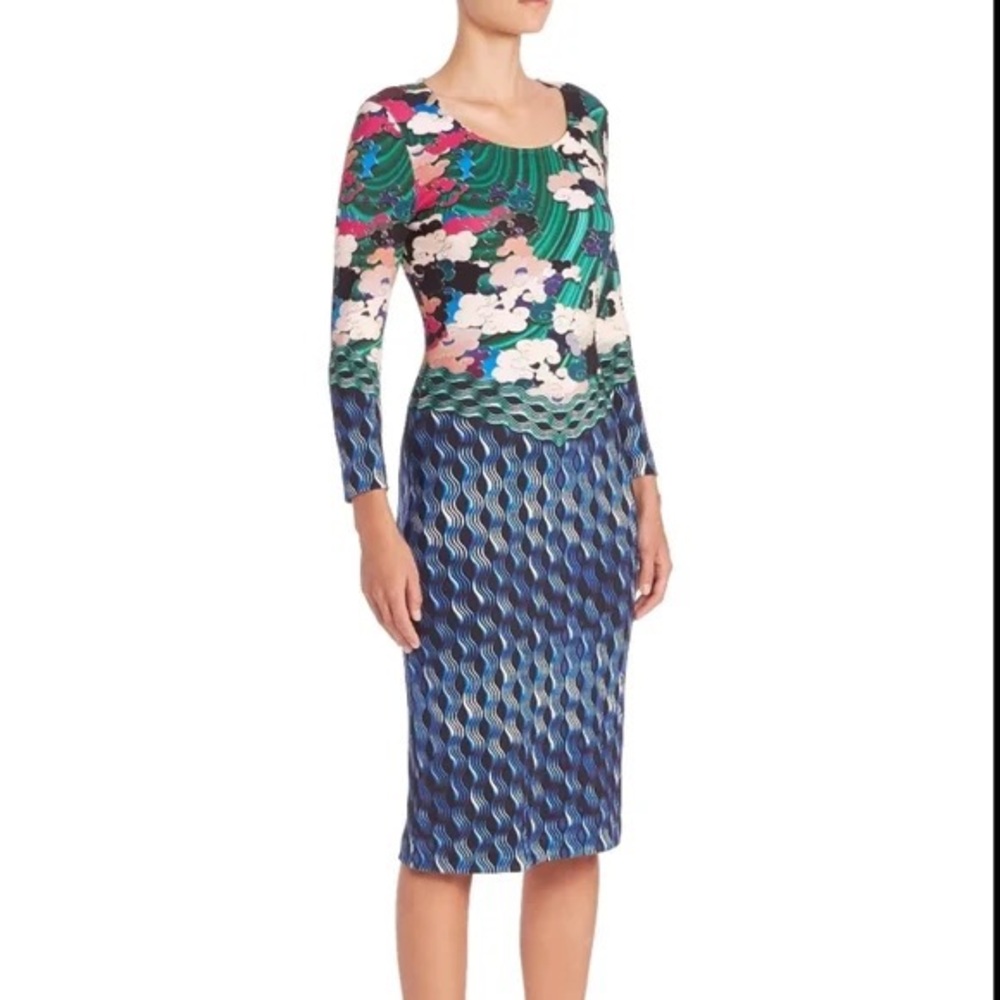 MARY KATRANTZOU Multicolor Midi Dress